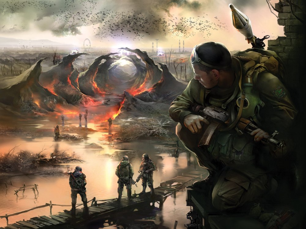 Чистое небо s.t.a.l.k.e.r арты