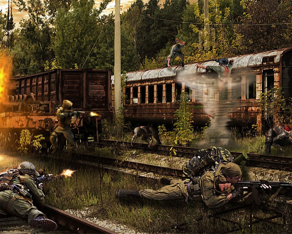 Stalker тень Чернобыля 1920х1080
