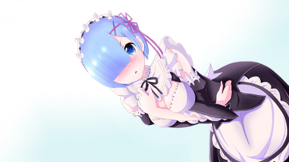 Re Zero Rem удивлённая