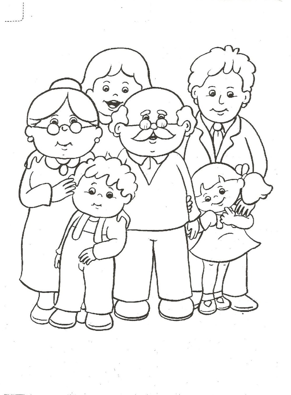 Семья схематичный рисунок