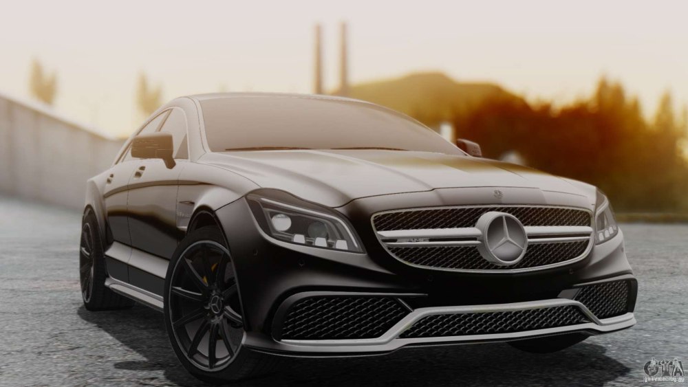Mercedes-Benz CLS 63 AMG 2018 зимой