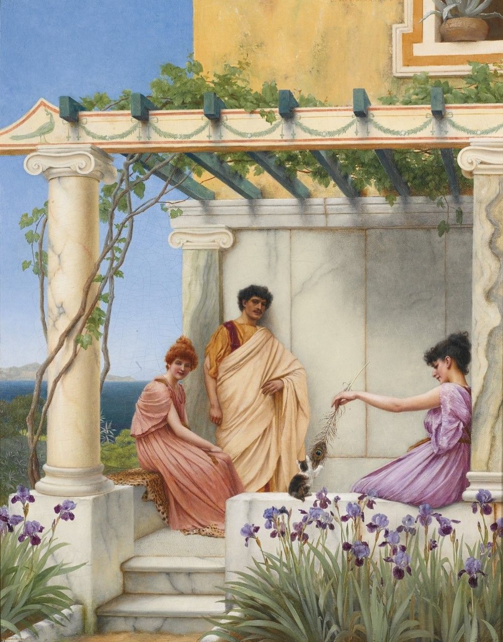 Джон Уильям годвард a Pompeian Bath