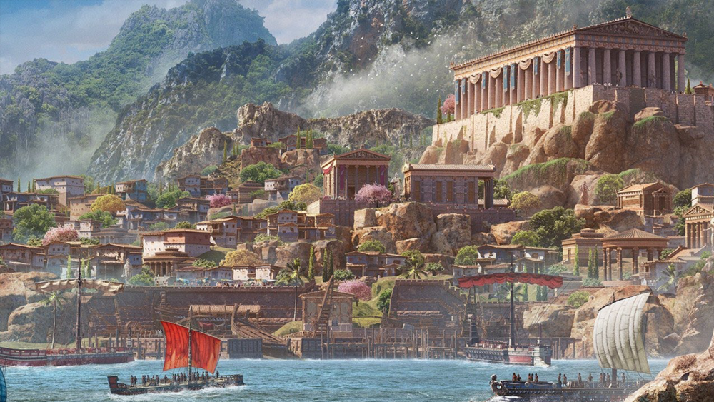 Assassin's Creed Одиссея Афины