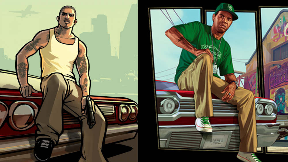GTA San Andreas ps2 обложка