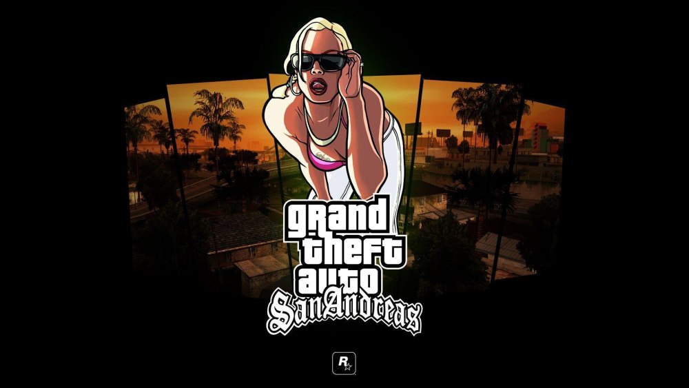 Grand Theft auto San Andreas обложка