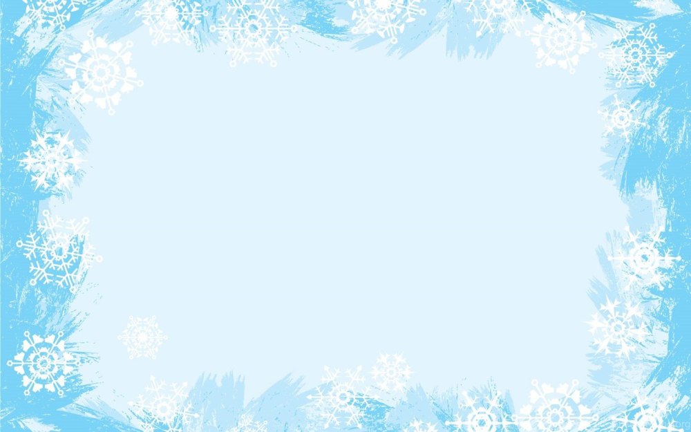 Зимняя рамка