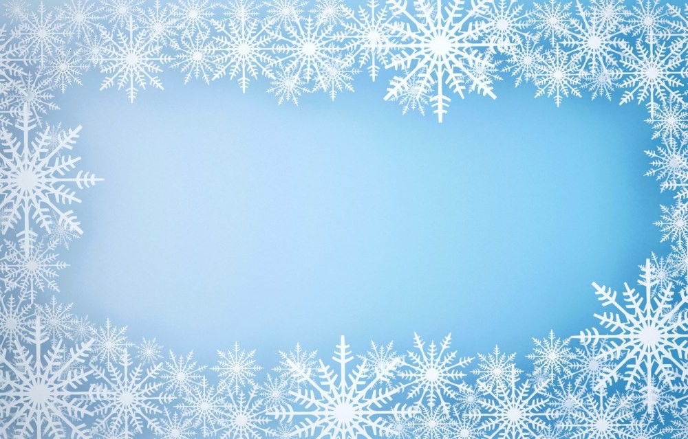 Зимняя рамка