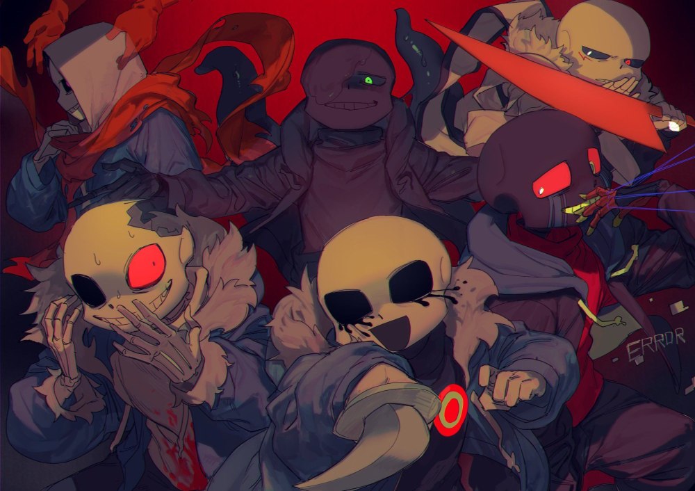 Undertale Sans из всех ау