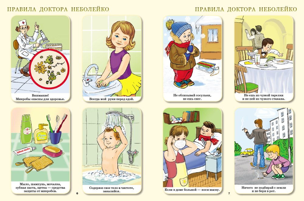 Гигиена кожи рисунок