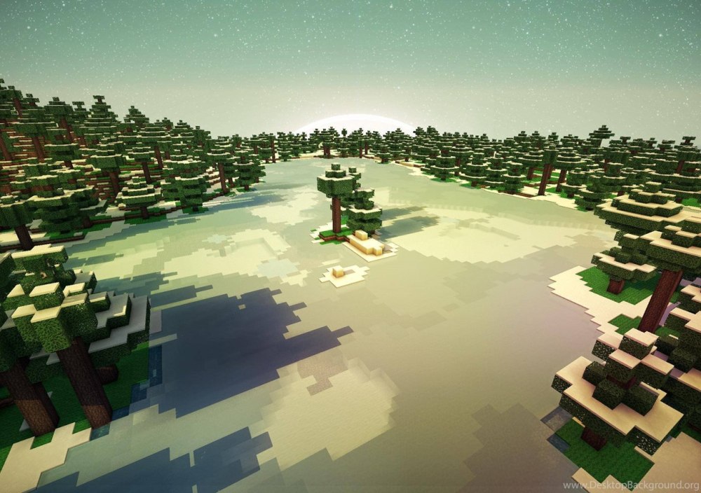 Minecraft фон для рабочего стола