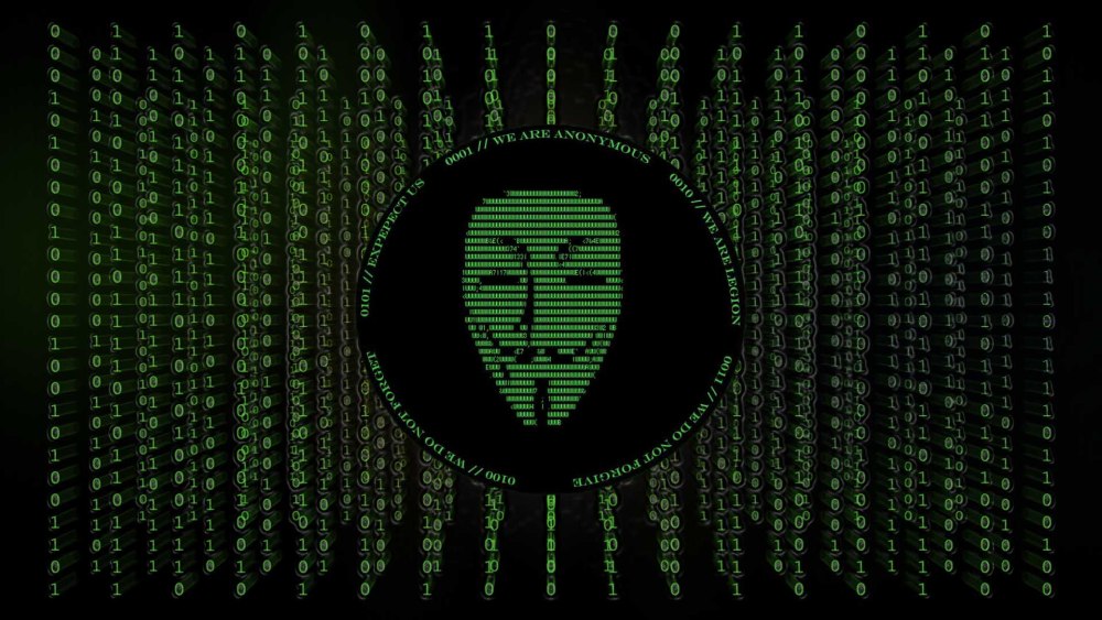 Matrix code Rain 1980х1080
