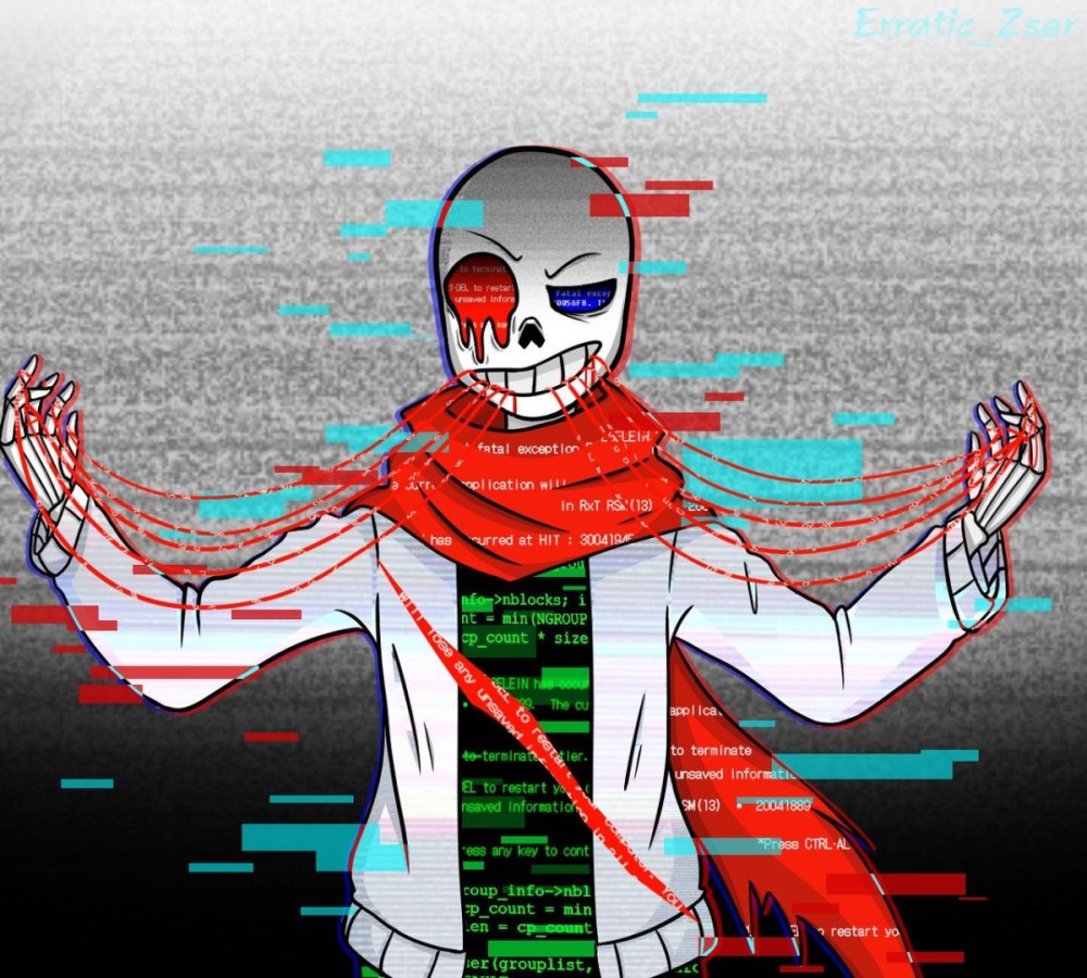 Lust x Error Sans