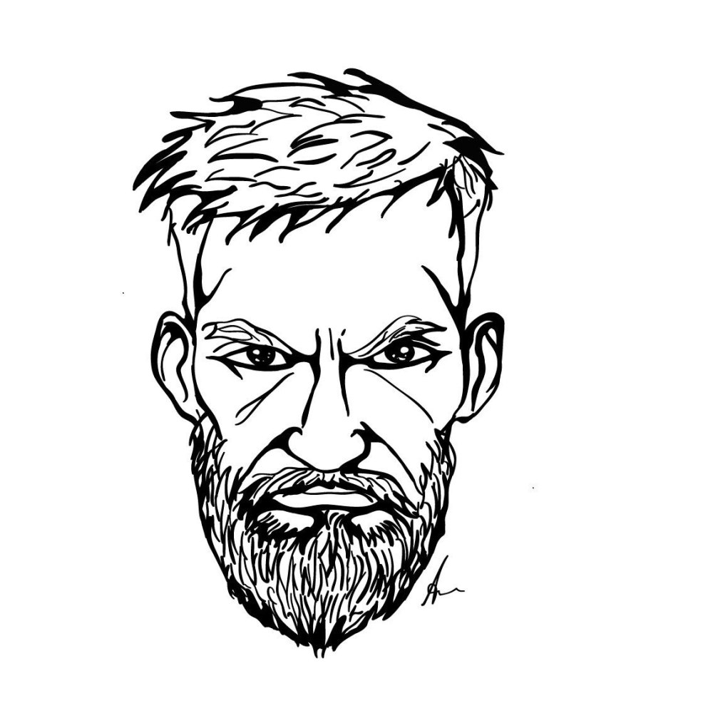 Рисунок Конора МАКГРЕГОРА