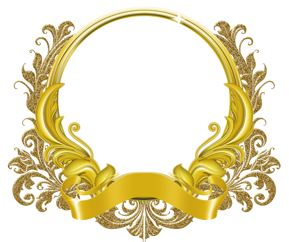 Векторная Золотая рамка