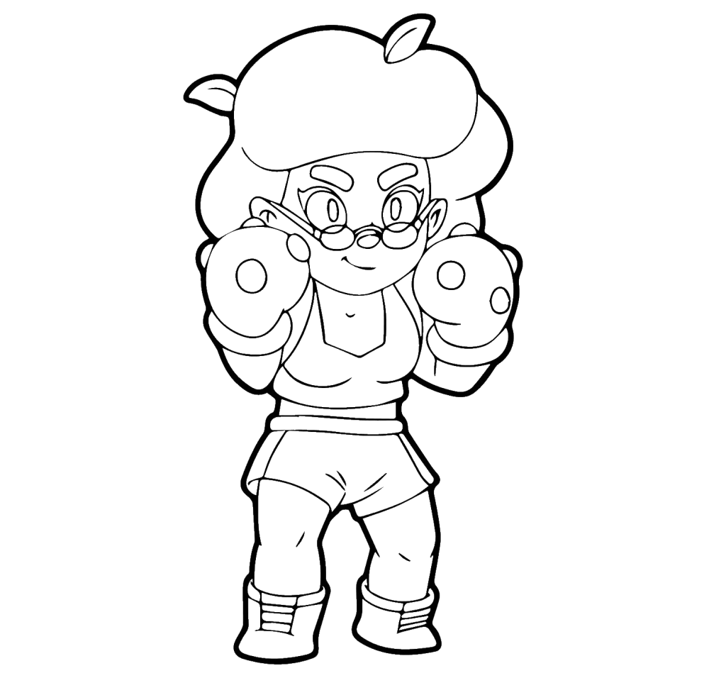Раскраски Браво старс (Brawl Stars)