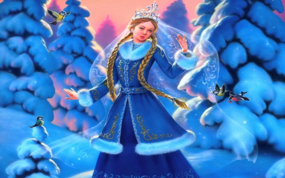 Настенька мультфильм Морозко