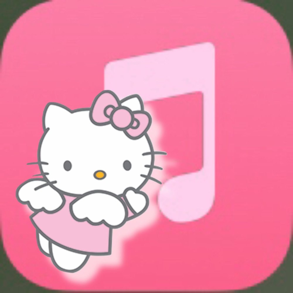 Иконка с Хеллоу Китти на APPSTORE