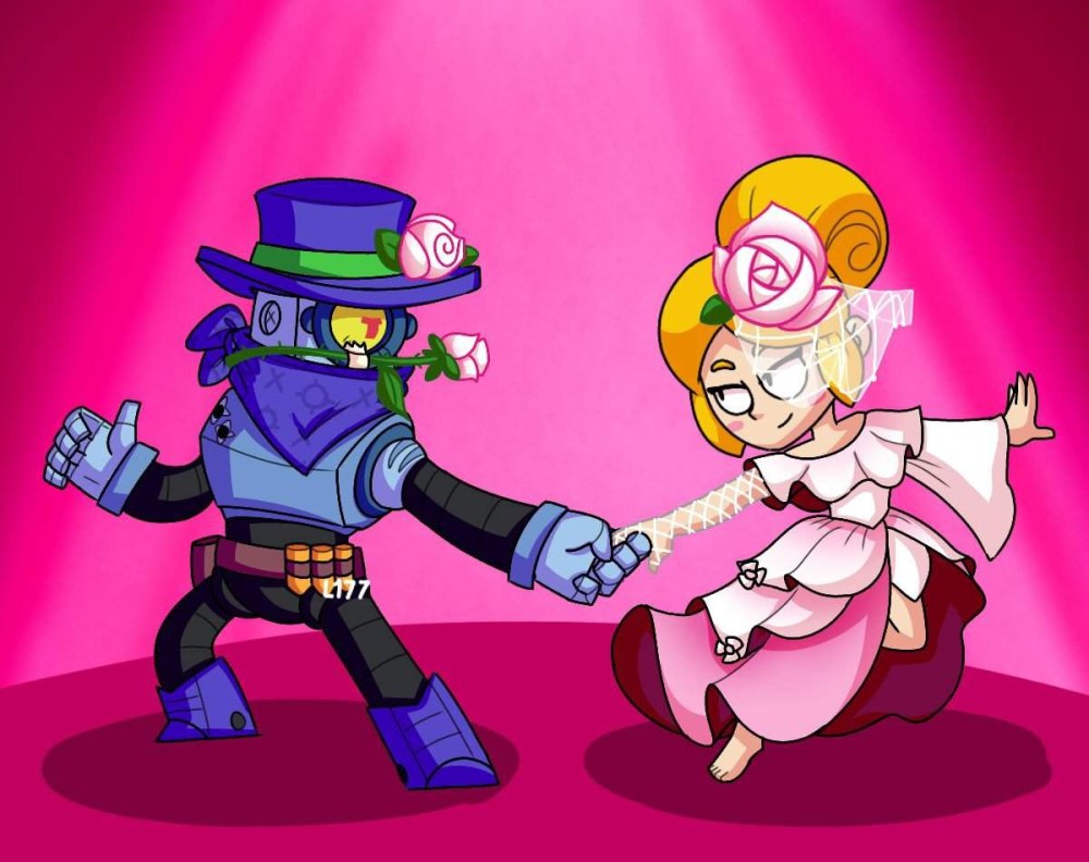Brawl Stars Эдгар и Спайк