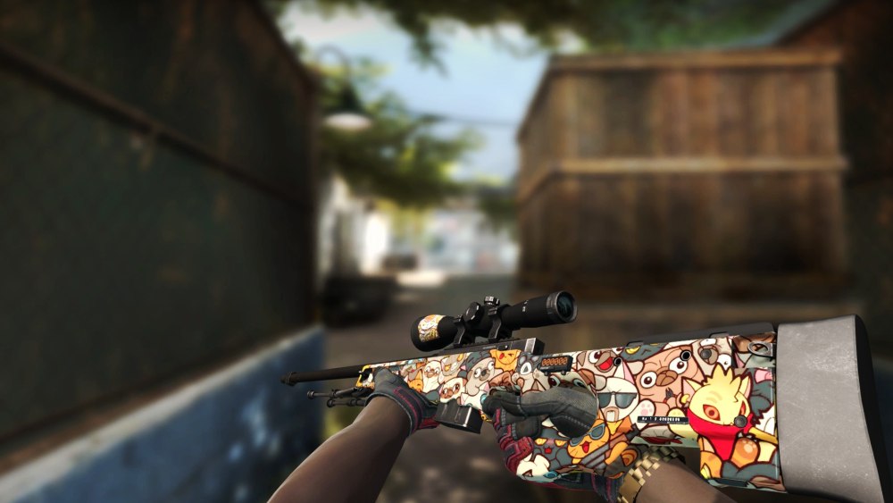 AK-47 Gold Case hardened