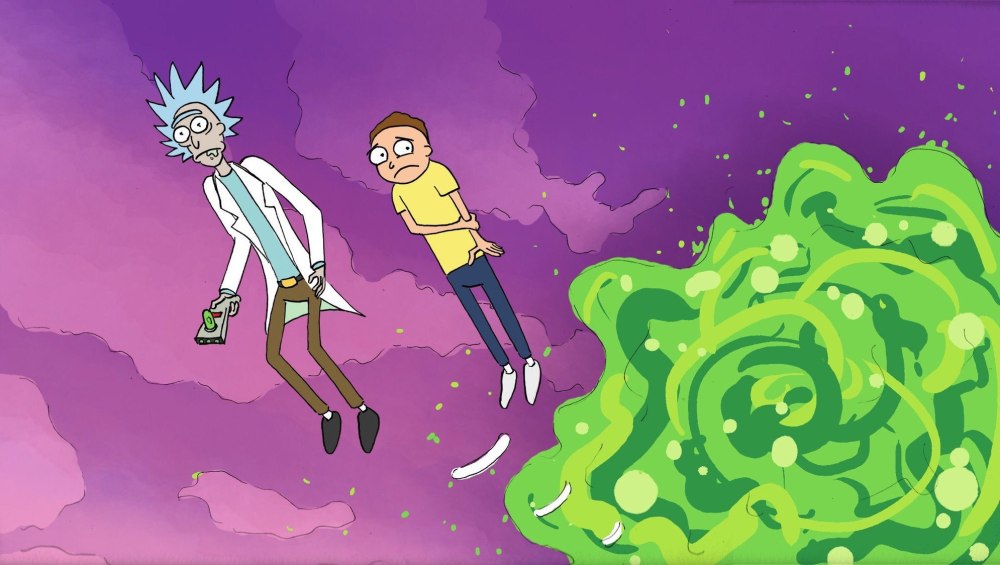 Rick and Morty Death Stranding