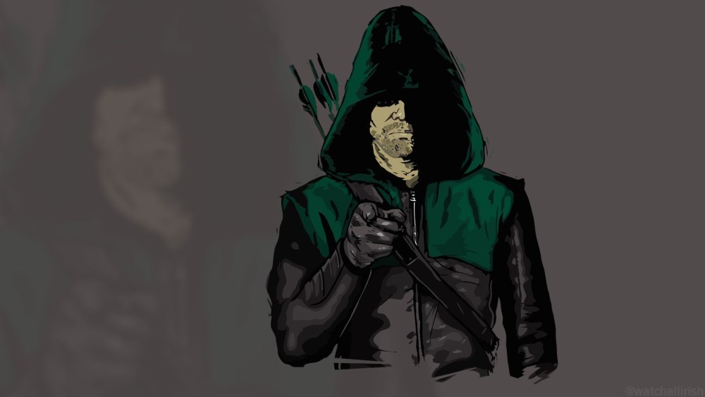 Стрела сериал арт