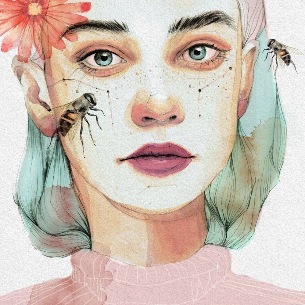 Эстетичные рисунки черно белые