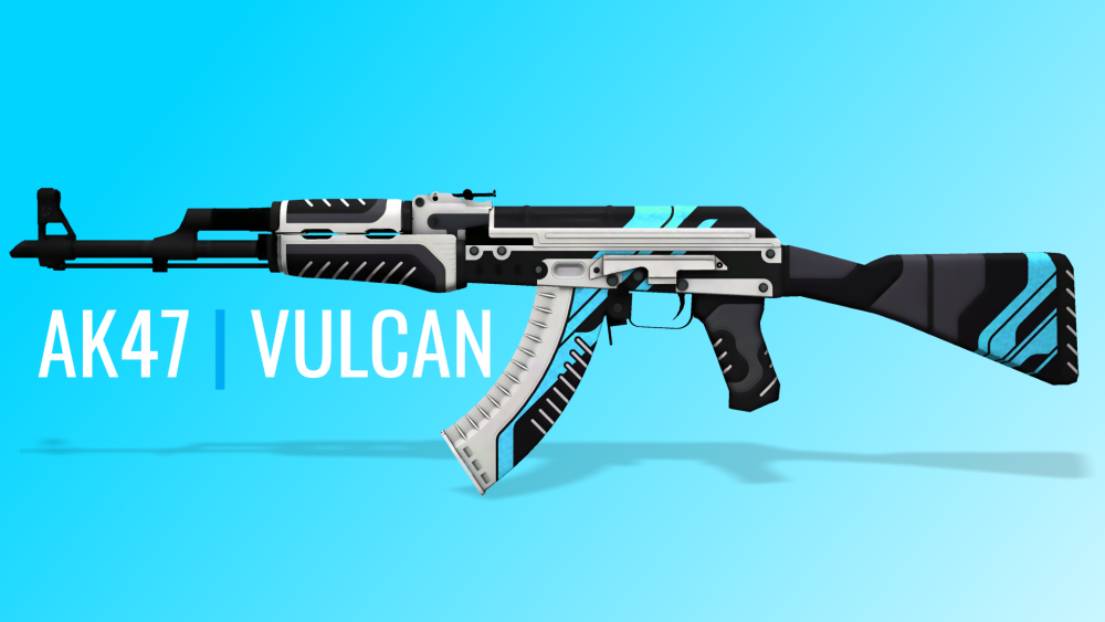 CS go ak47 ледяной
