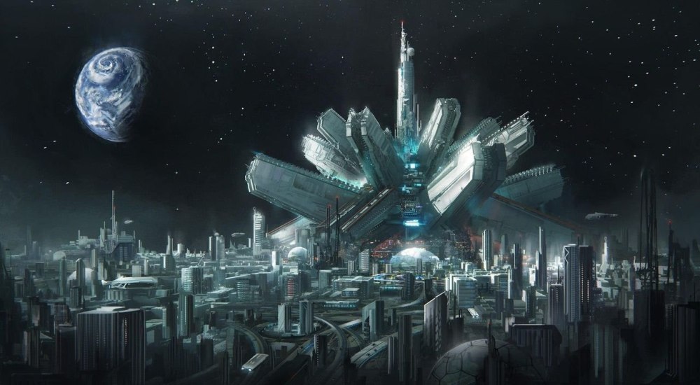 Лаборатория ангар Sci Fi