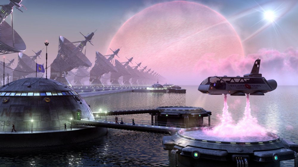Космопорт Sci Fi