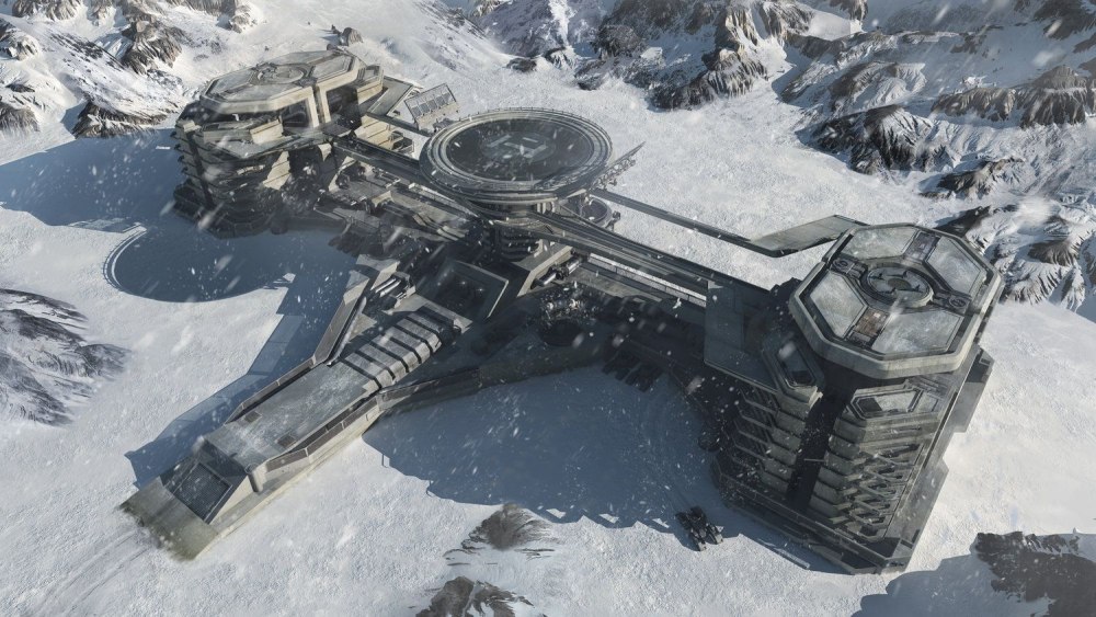 Space Colony концепт арт фантастика