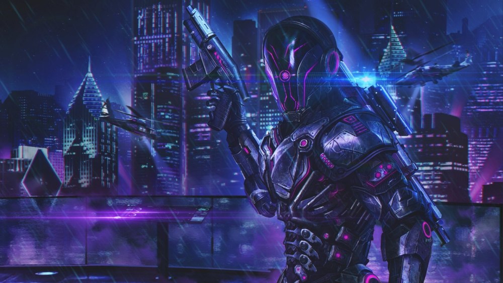 Cyberpunk арт 4k