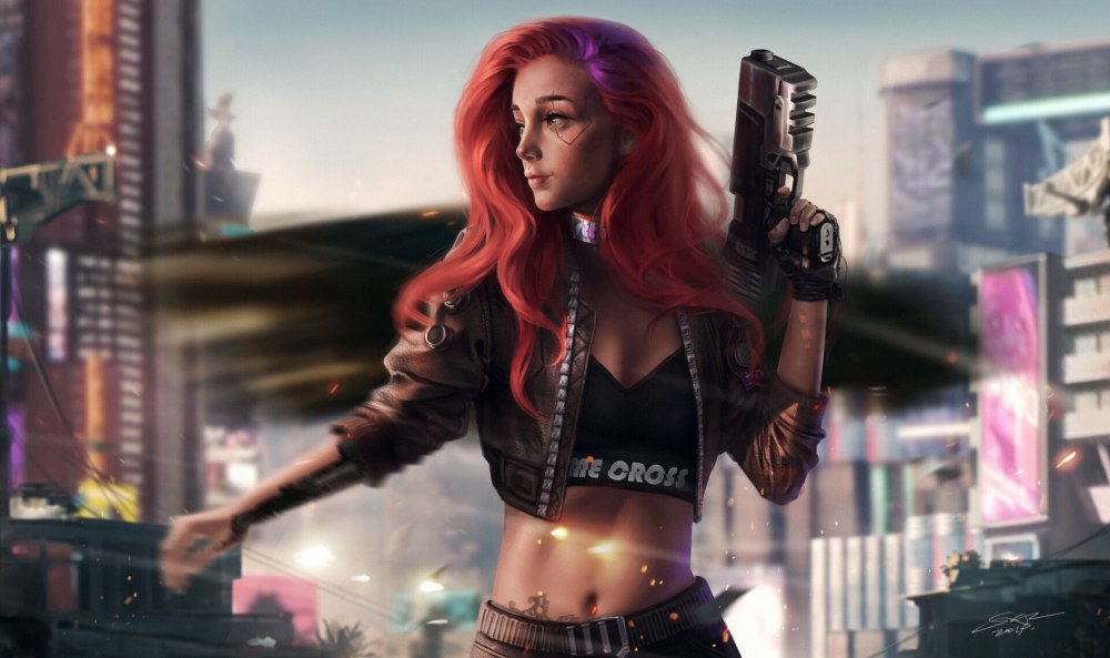 Cyberpunk 2077 Бриджит