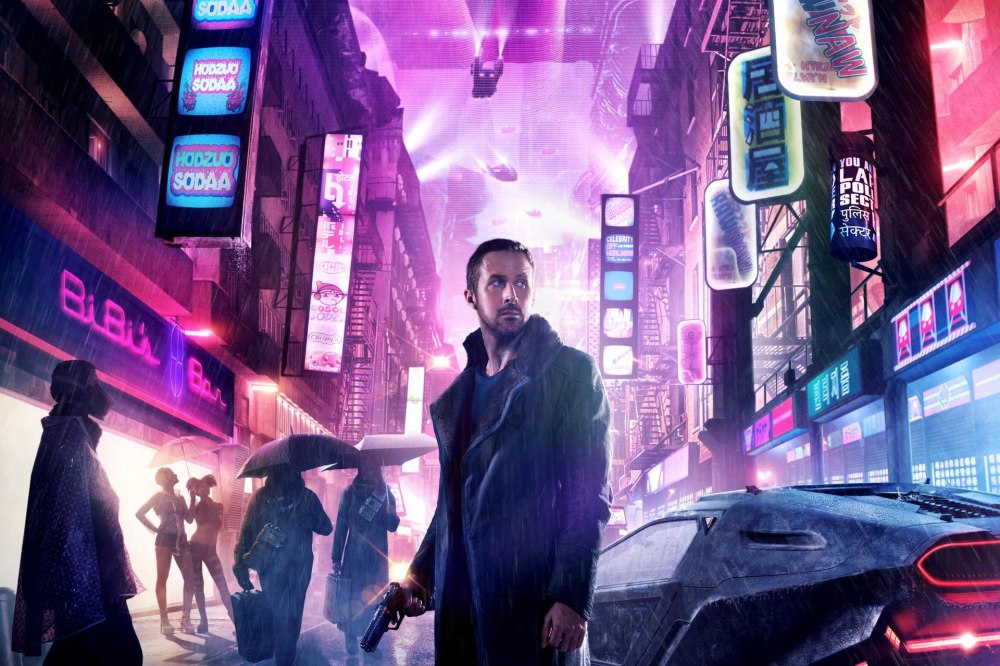 Бегущий по лезвию 2049 город неон
