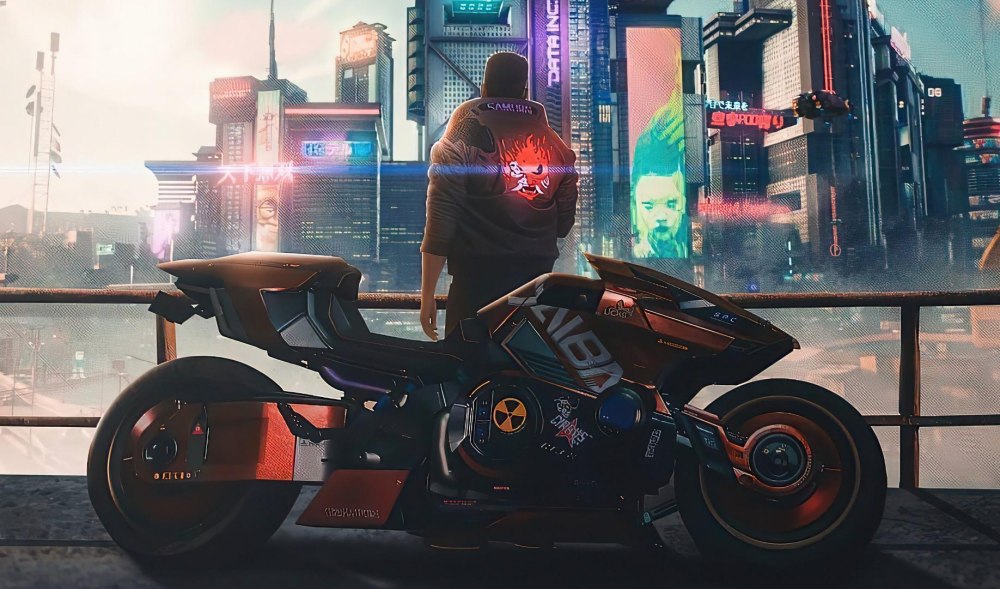 Cyberpunk 2077 мотоциклы