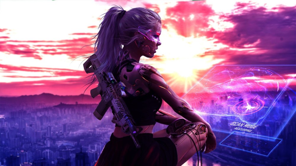 Cyberpunk 2077 фон