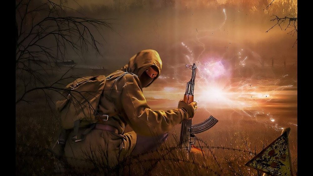 Фон в стиле сталкер