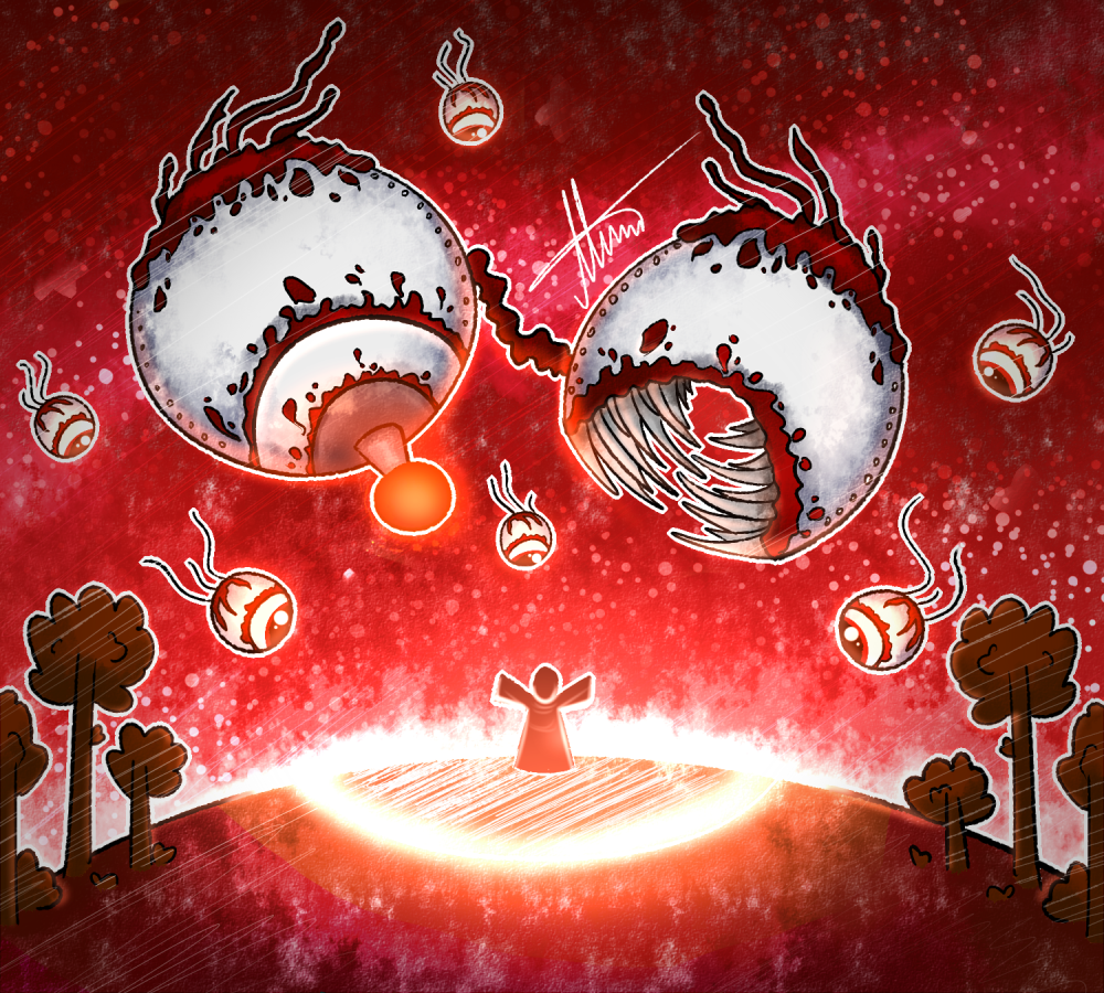 Terraria Art Близнецы