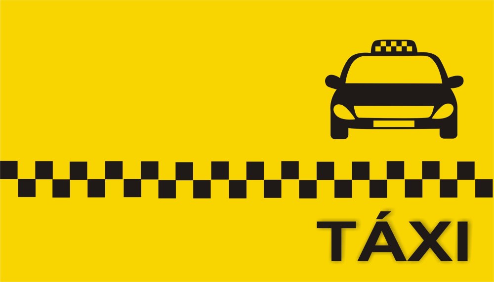 Макет визитки такси