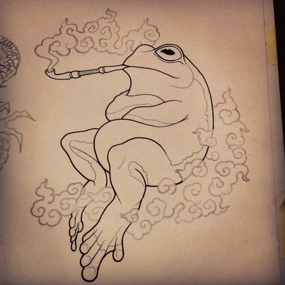 Идеи для рисования лягушек