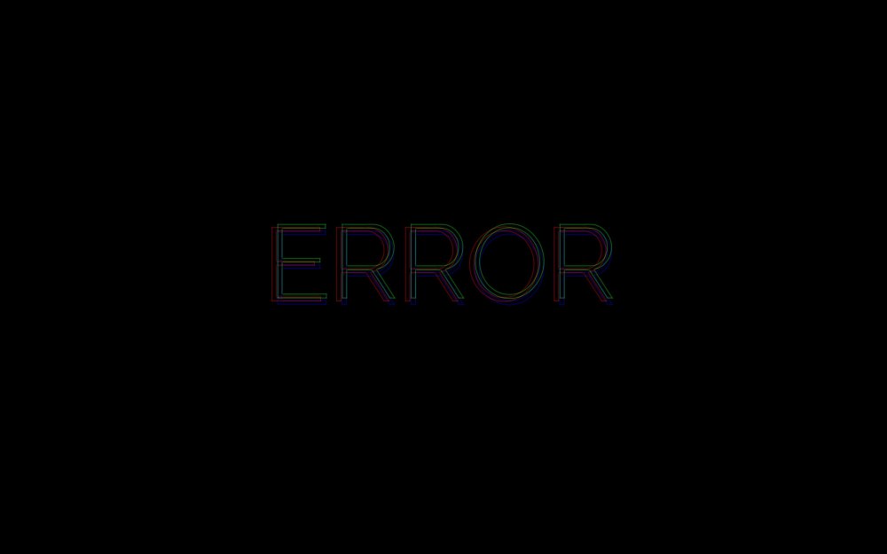 Надписи на черном фоне