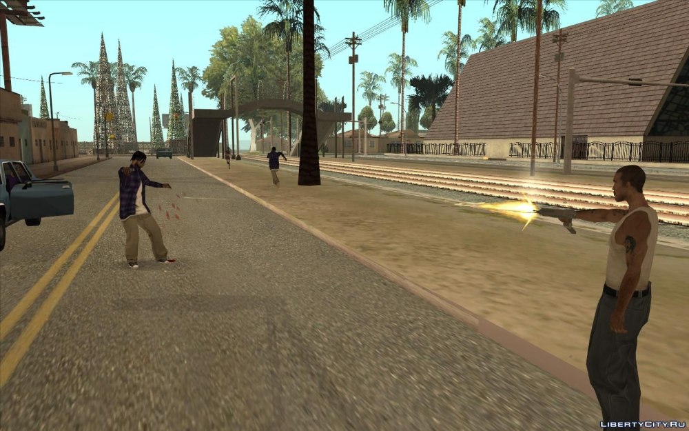 Кендл и Цезарь GTA San Andreas