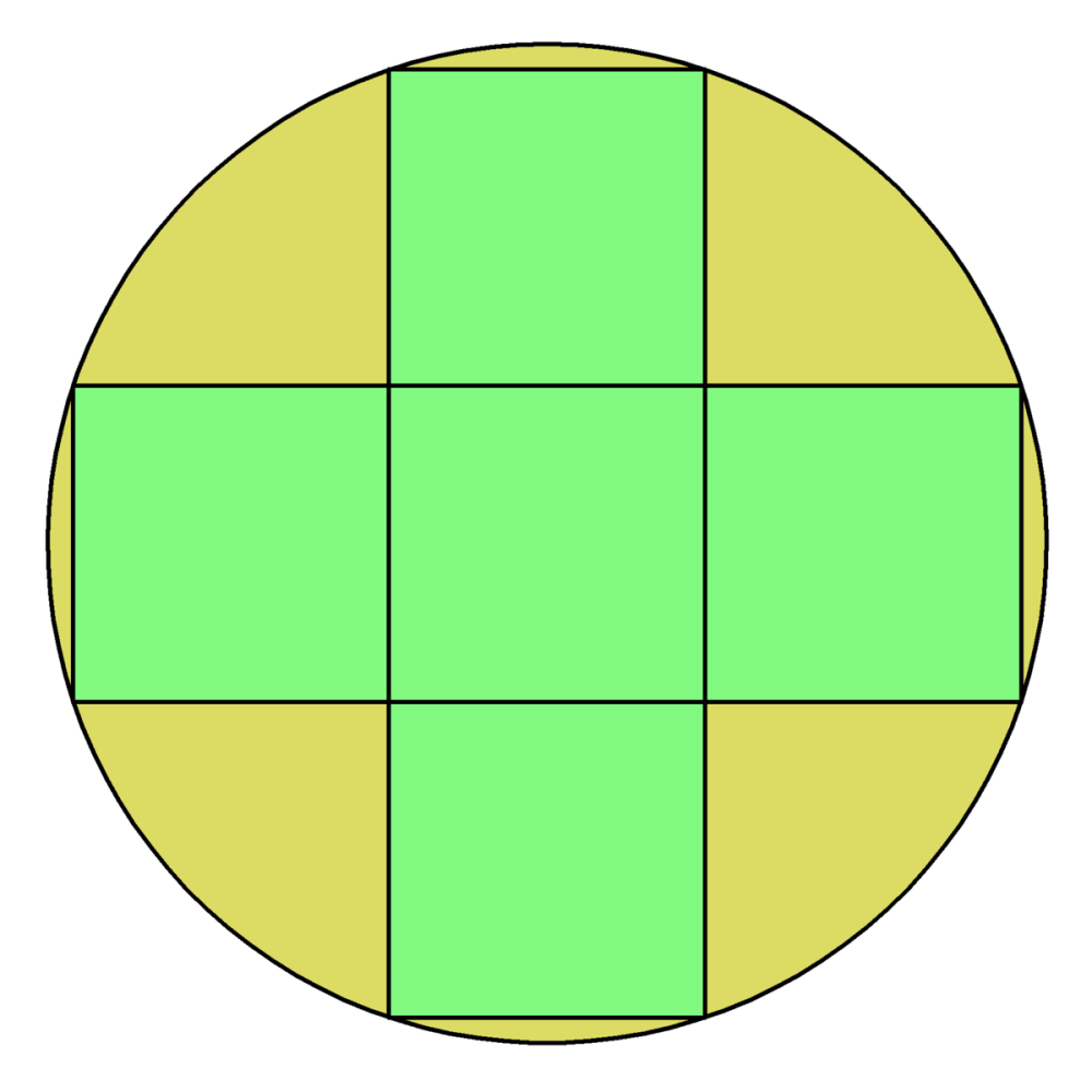 Круг из квадратов. Круг по квадратикам. 5 В квадрате. Квадрат из кружочков. Количество квадратов в круге