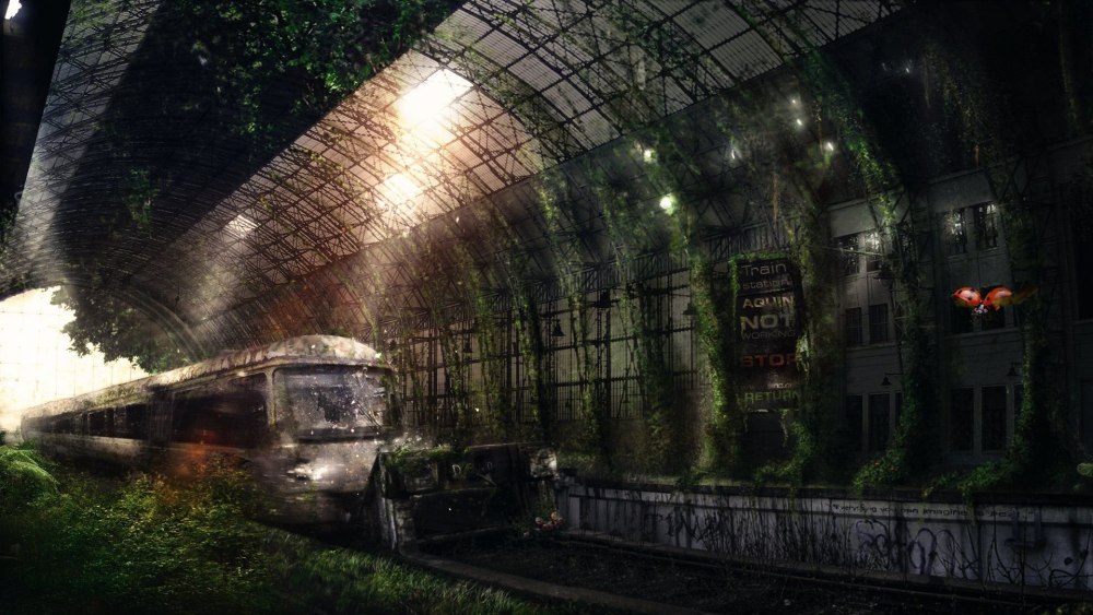 Метро 2033 заброшенный город