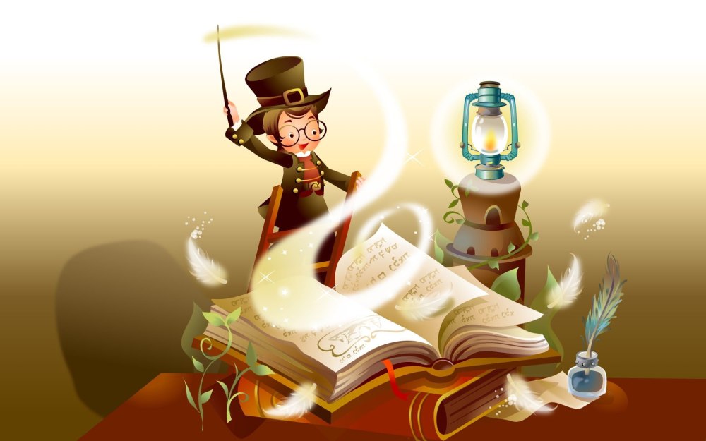 Фон детский книги