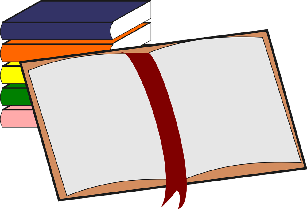 Изображение раскрытой книги