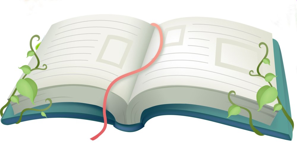 Коллаж научные книги