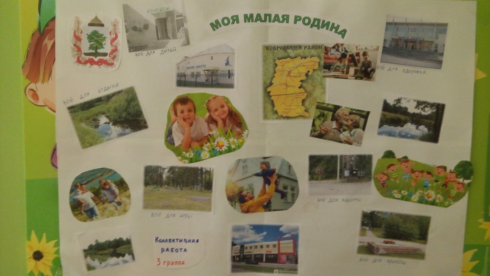 Плакат на тему мой родной край