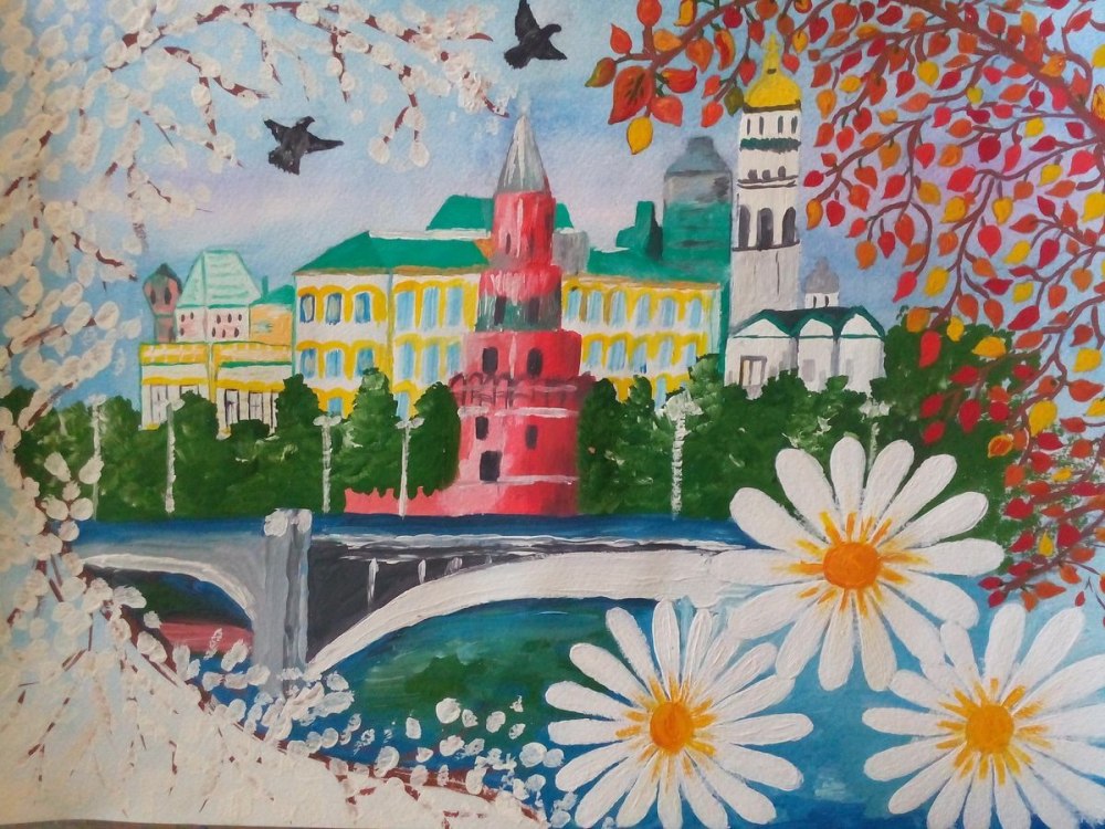 Рисунок к 100 летию Республики Коми