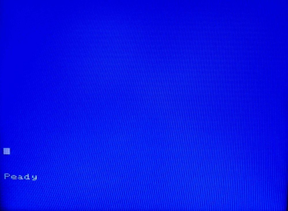 Синий однотонный
