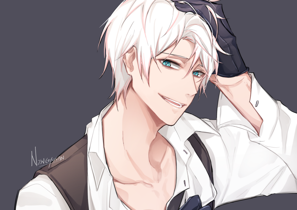 Mystic Messenger блондин